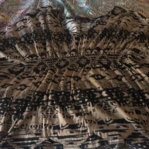 Sincere waist and large sleeves